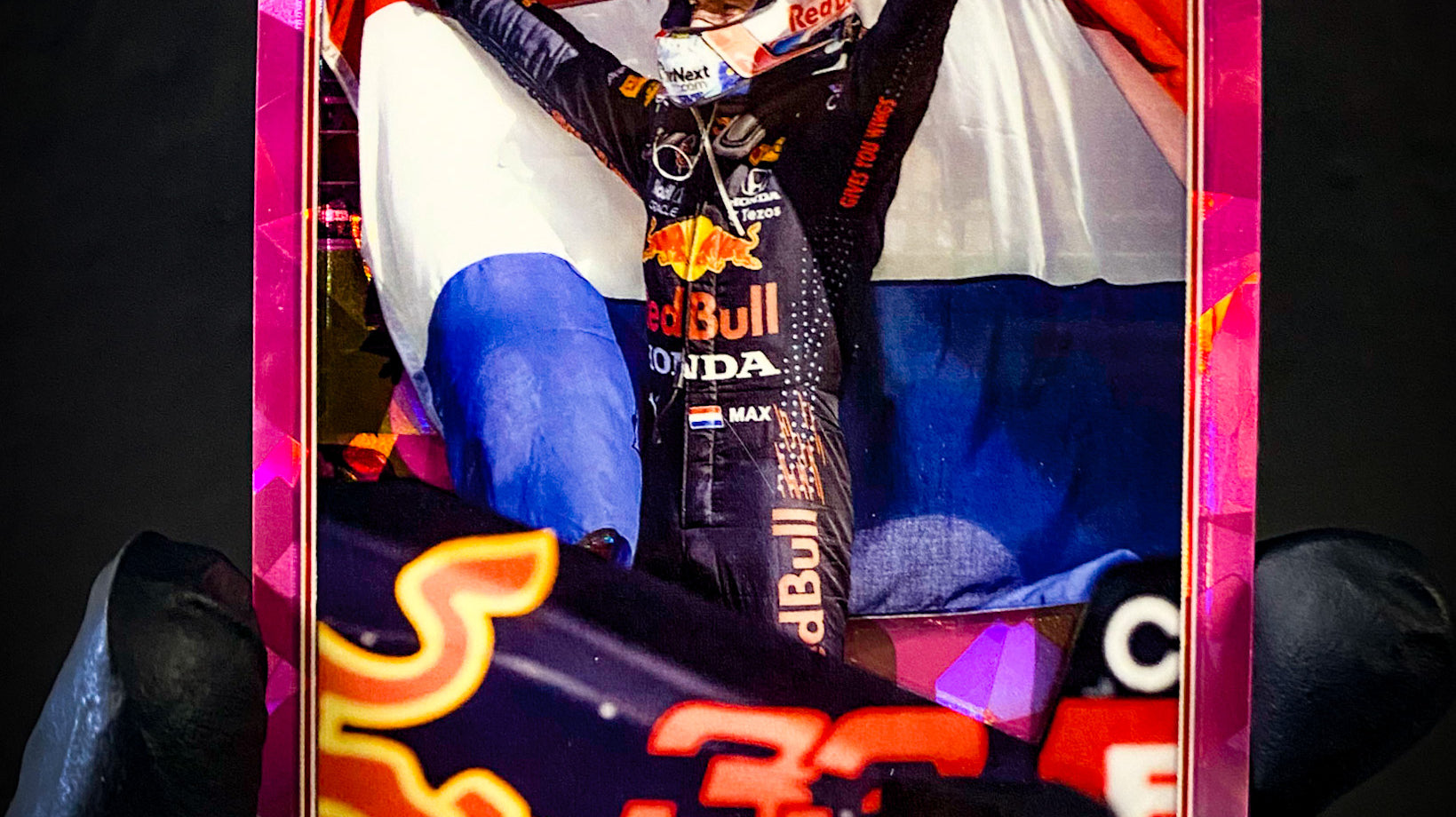 Ballers Bank 2022 Topps Chrome Sapphire Formula 1 F1 Max Verstappen One of One 1 of 1 Image Variation 2 IV 2 Padpradascha Paddy