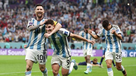 FIFA World Cup Qatar 2022: Argentina Advances to Final Behind Messi and Alvarez - The Ballers Bank