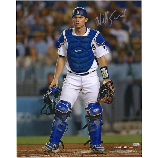 Will Smith Los Angeles Dodgers Fanatics Authentic Autographed 16" x 20" Catchers Gear Photograph