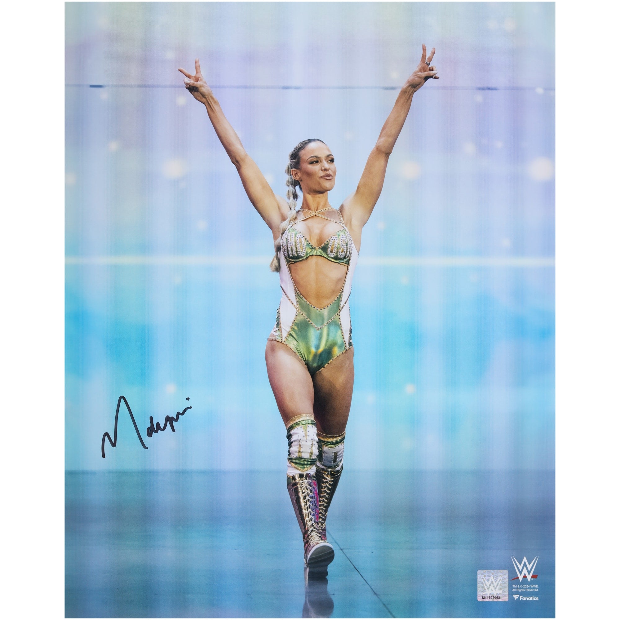 Maxxine Dupri WWE Autographed Fanatics Authentic 16" x 20" Entrance Photograph