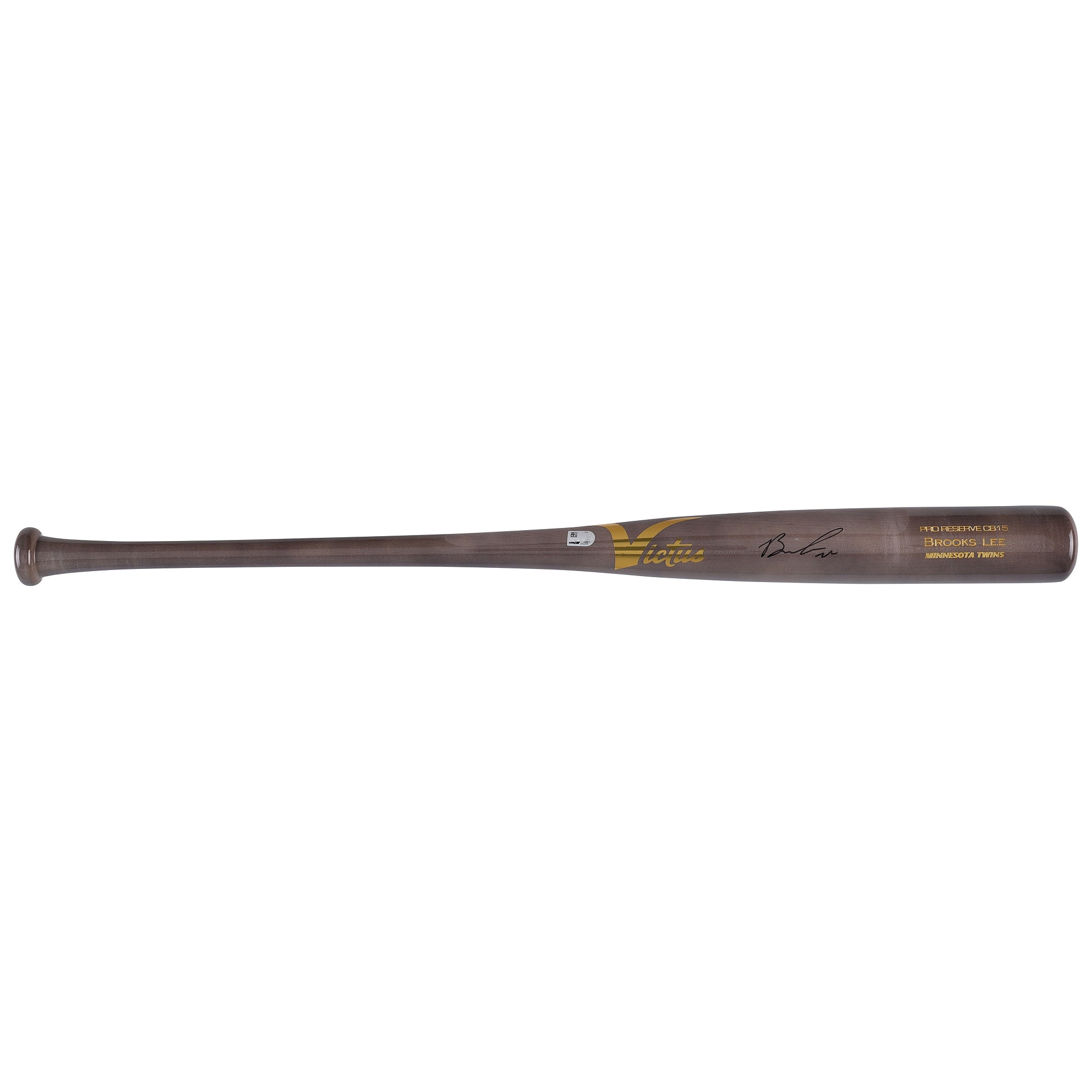 Brooks Lee Minnesota Twins Autographed Fanatics Authentic Victus Game Model Bat