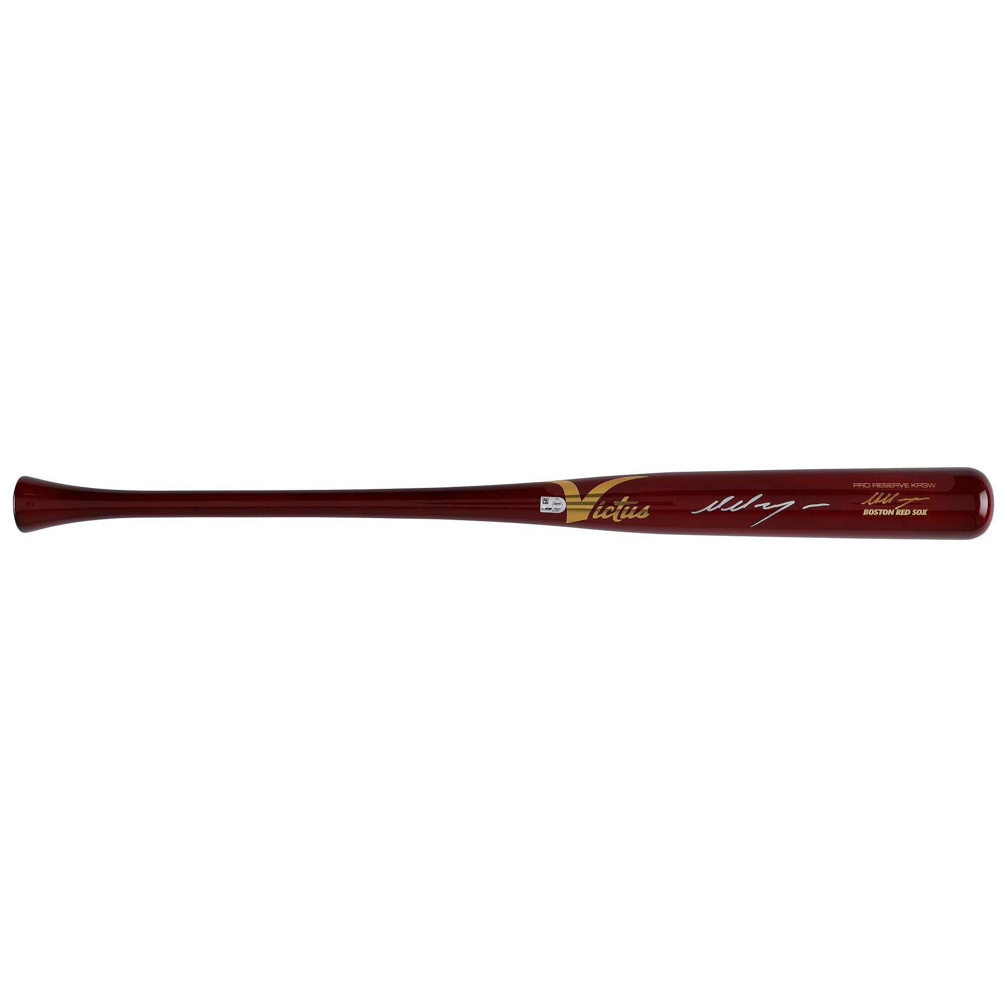 Marcelo Mayer Boston Red Sox Autographed Fanatics Authentic Victus Game Model Bat