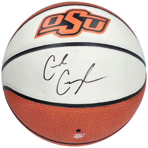 Cade Cunningham Oklahoma State Cowboys Fanatics Authentic Autographed White Panel Basketball