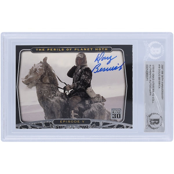 Doug Beswick Star Wars Autographed 2007 Topps Anniversary #19 BAS Authenticated Card