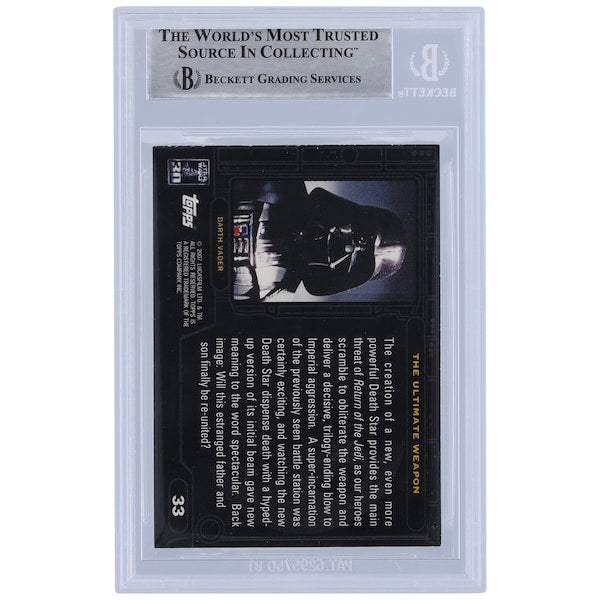 Ease Owyeung Star Wars Autographed 2007 Topps Star Wars #33 BAS Authenticated Card
