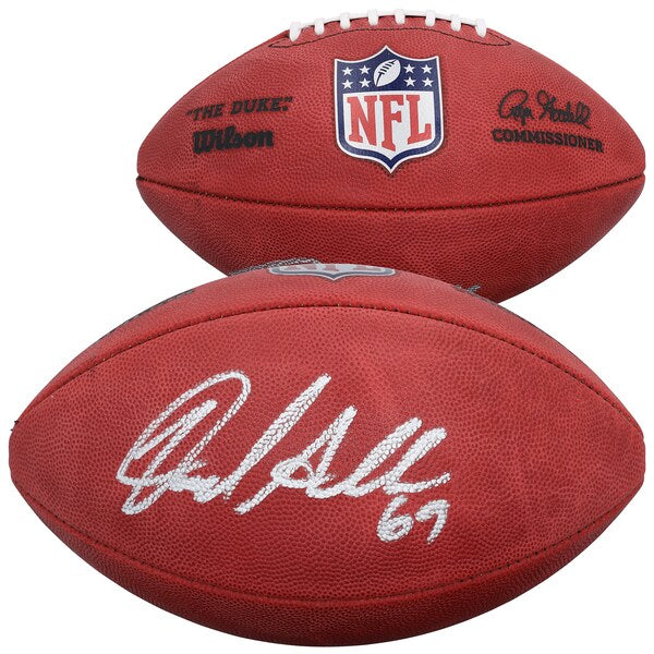 Jared Allen Minnesota Vikings Autographed Fanatics Authentic Wilson Duke Full Color Football