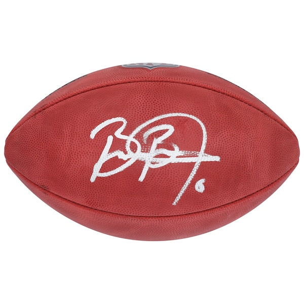 Brian Burns New York Giants Autographed Fanatics Authentic Wilson Duke Full-Color Football