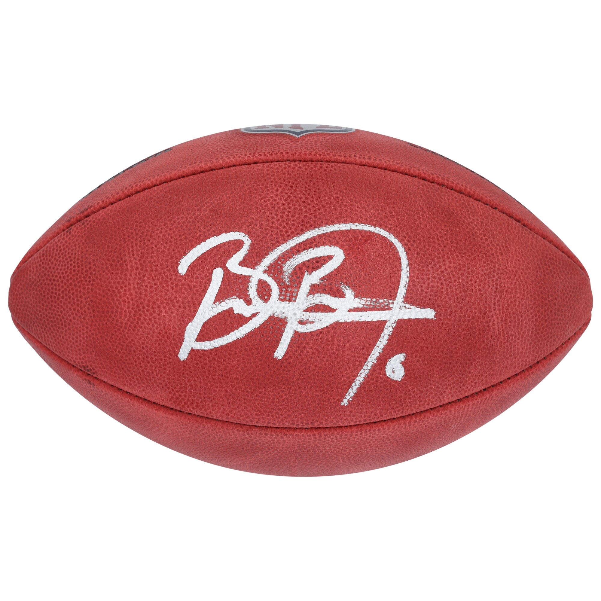 Brian Burns New York Giants Autographed Fanatics Authentic Wilson Duke Full-Color Football