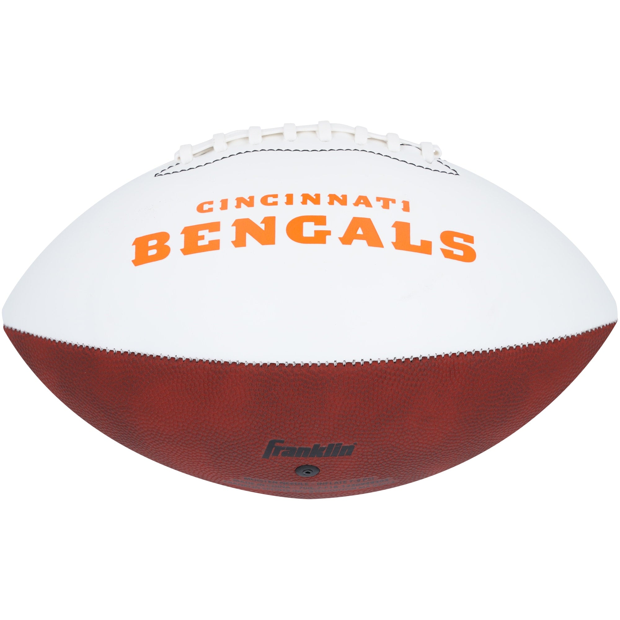 Ja'Marr Chase Cincinnati Bengals Autographed Fanatics Authentic Franklin White Panel Football