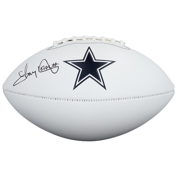 Tony Dorsett Dallas Cowboys Autographed Fanatics Authentic Franklin White Panel Football