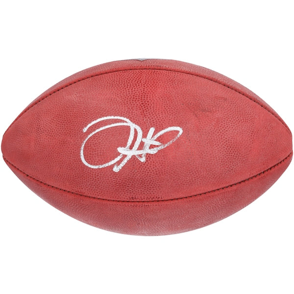 Jalen Hurts Philadelphia Eagles Autographed Fanatics Authentic Wilson Full Color Duke Football