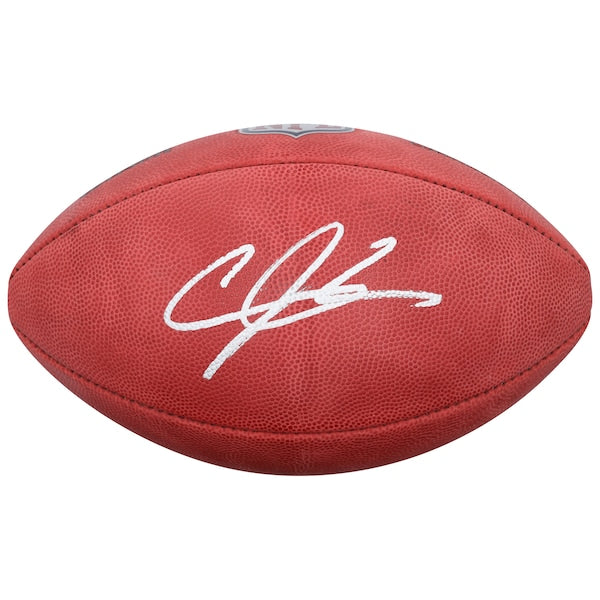 Andre Johnson Houston Texans Autographed Fanatics Authentic Wilson Duke Full Color Football