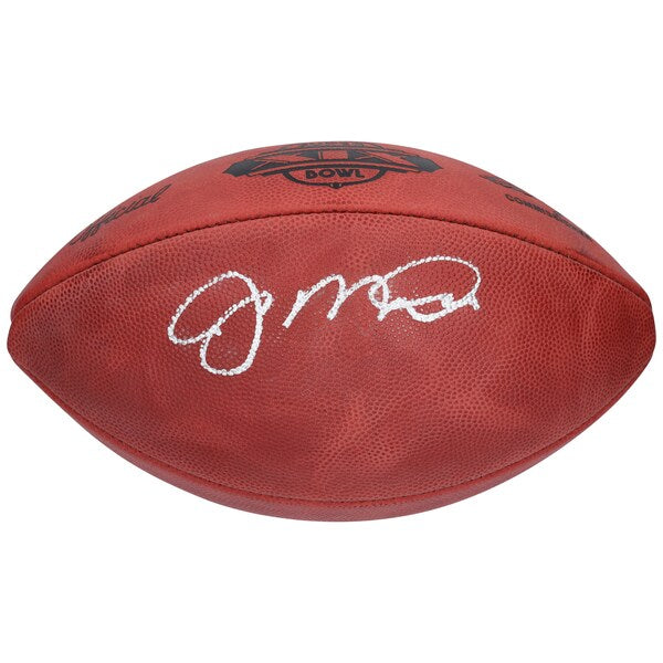 Joe Montana San Francisco 49ers Autographed Fanatics Authentic Wilson Super Bowl XIX Pro Football