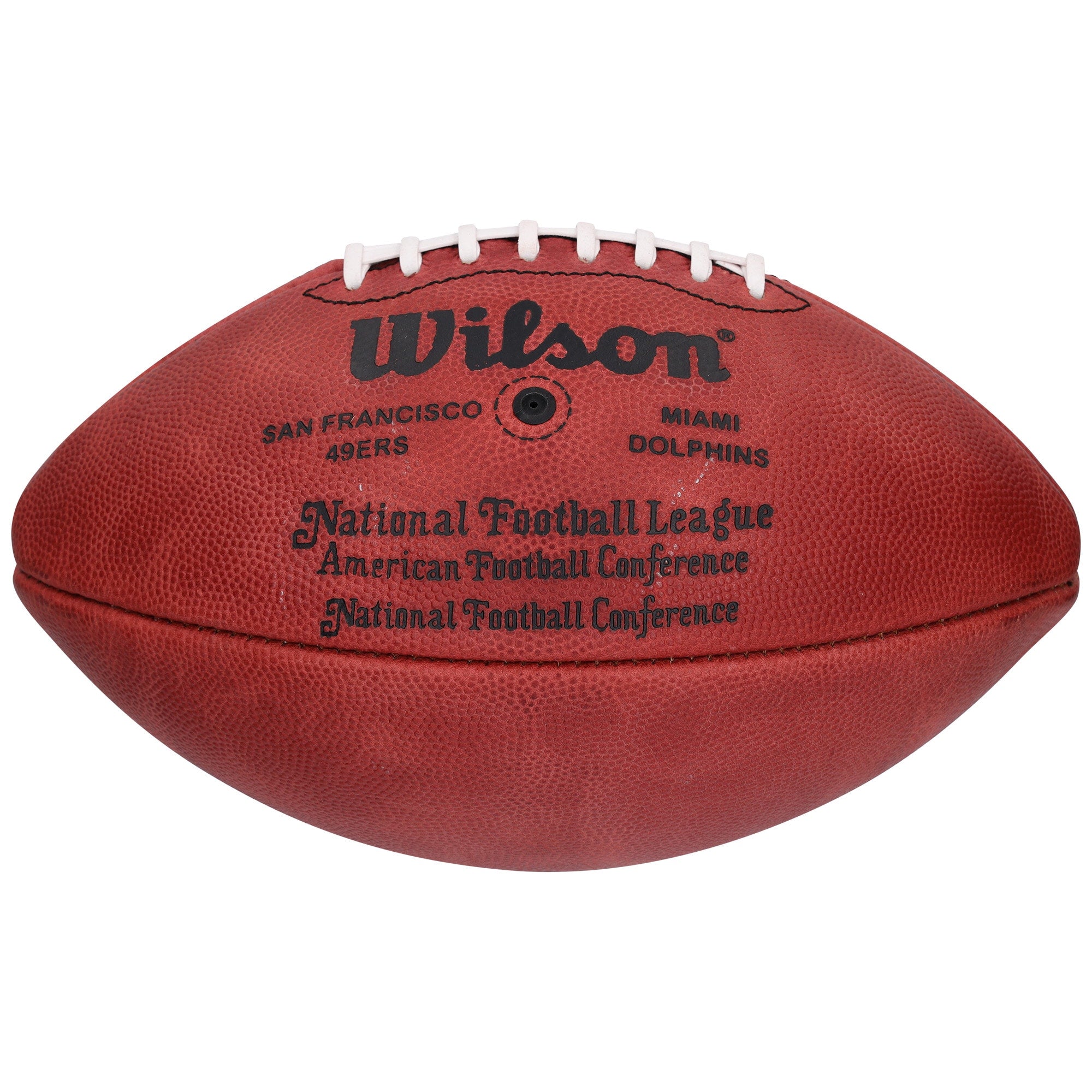 Joe Montana San Francisco 49ers Autographed Fanatics Authentic Wilson Super Bowl XIX Pro Football