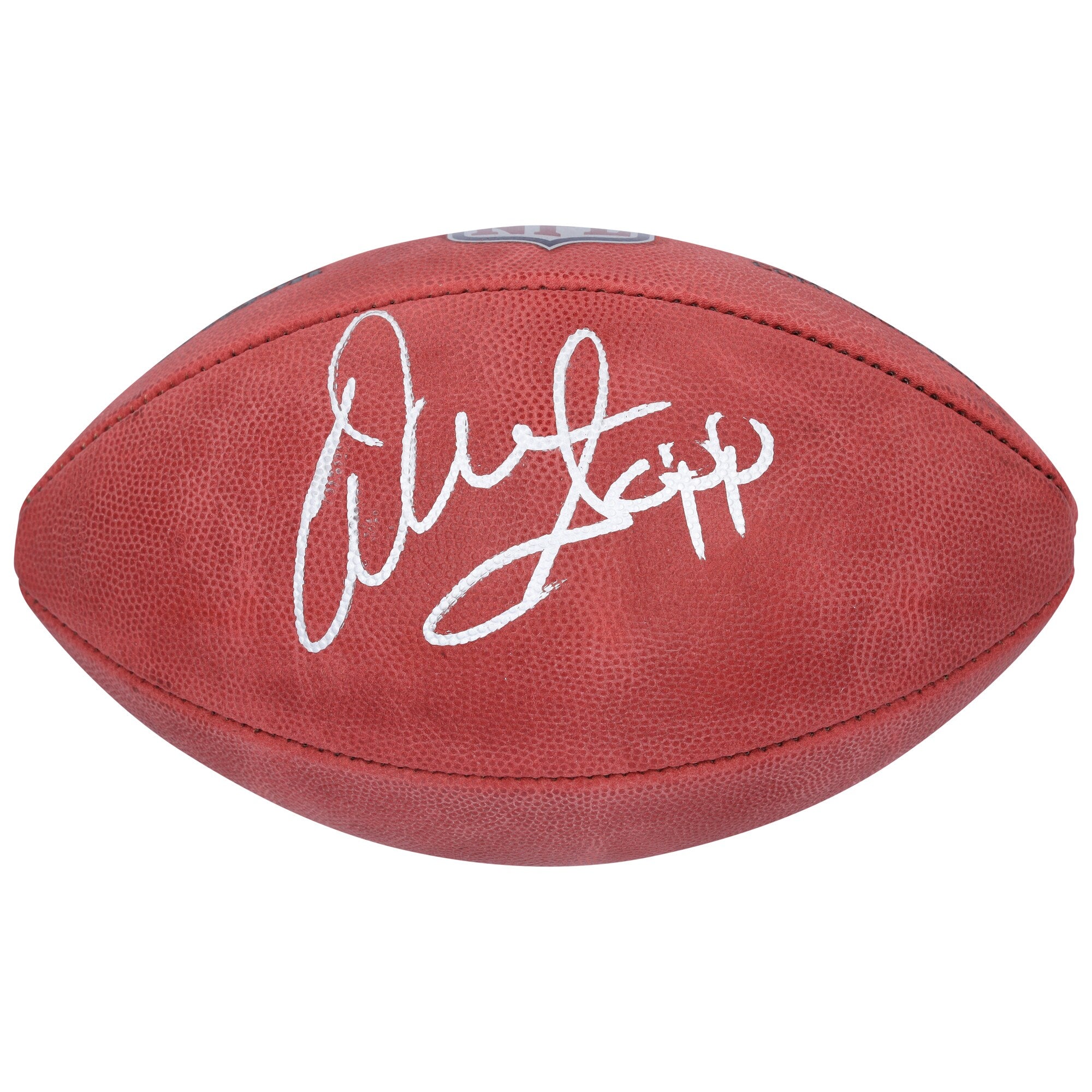 Warren Sapp Tampa Bay Buccaneers Autographed Fanatics Authentic Wilson Duke Full Color Football