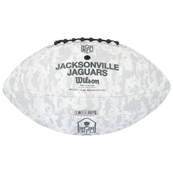 Brian Thomas Jr. Jacksonville Jaguars Autographed Fanatics Authentic 2024 Salute To Service Wilson Football