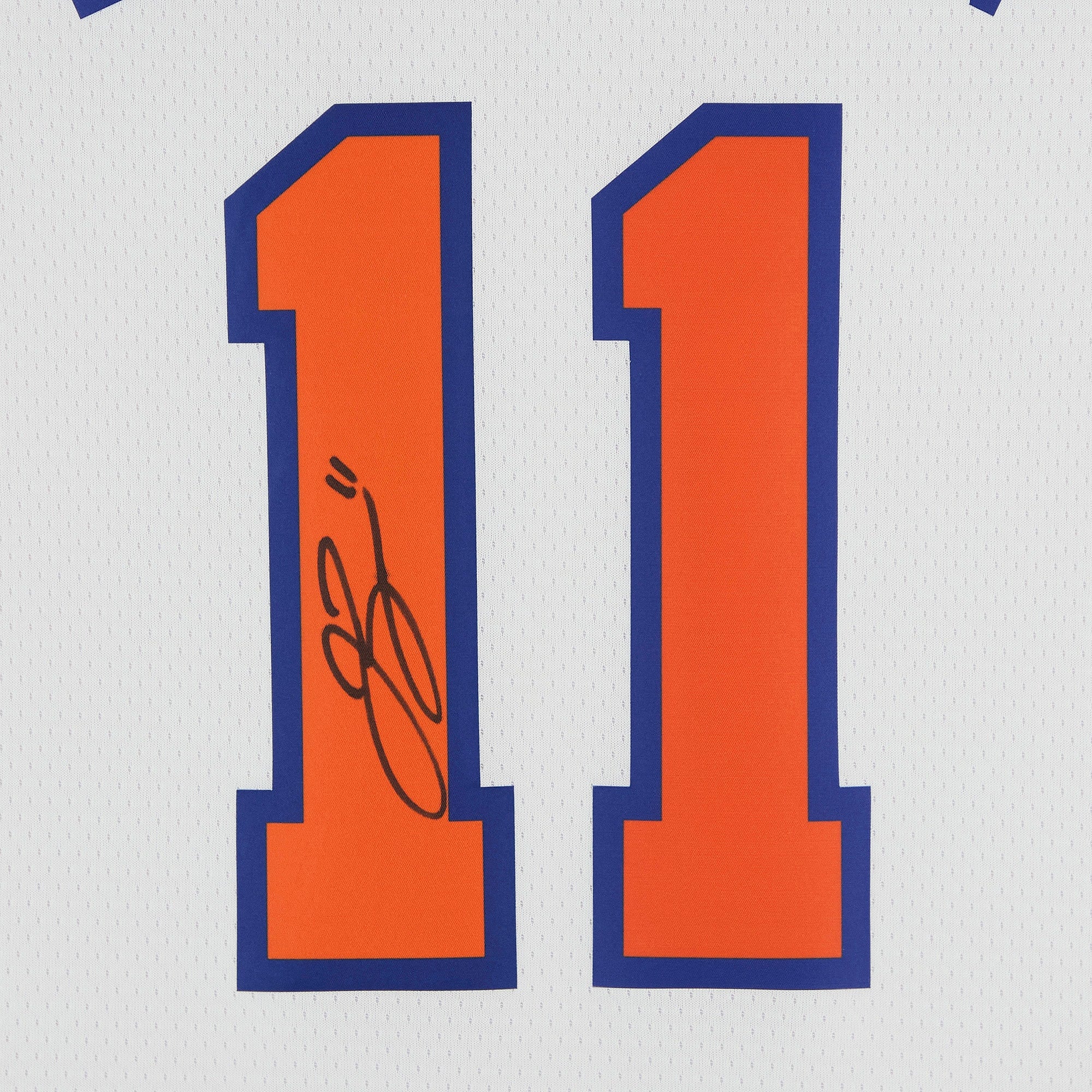 Jalen Brunson New York Knicks Autographed Fanatics Authentic White Nike Association Edition Swingman Jersey