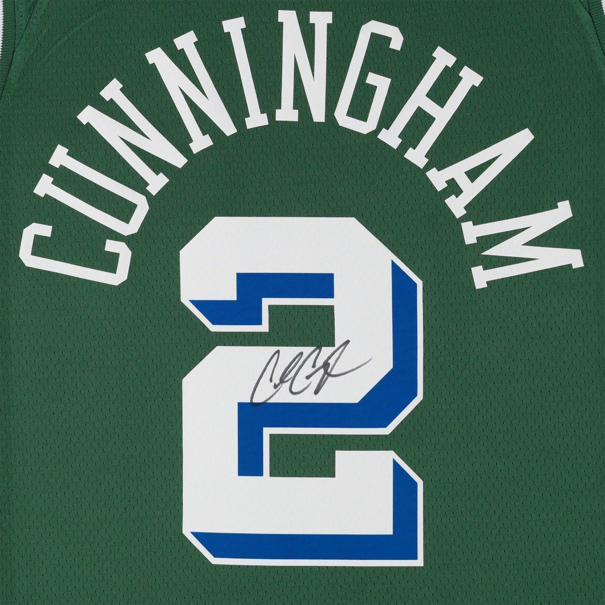 Cade Cunningham Detroit Pistons Autographed Fanatics Authentic Green Nike 2022-2023 City Edition Swingman Jersey