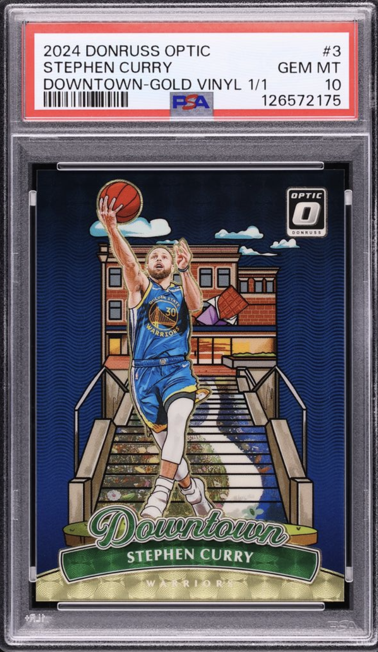 Stephen Curry graded slab