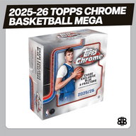 2025-26 Topps Chrome Basketball Mega Box from The Ballers Bank