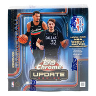 2025-26 Topps Chrome Update Basketball Mega Box, the set with NBA Debut Patch Autographs