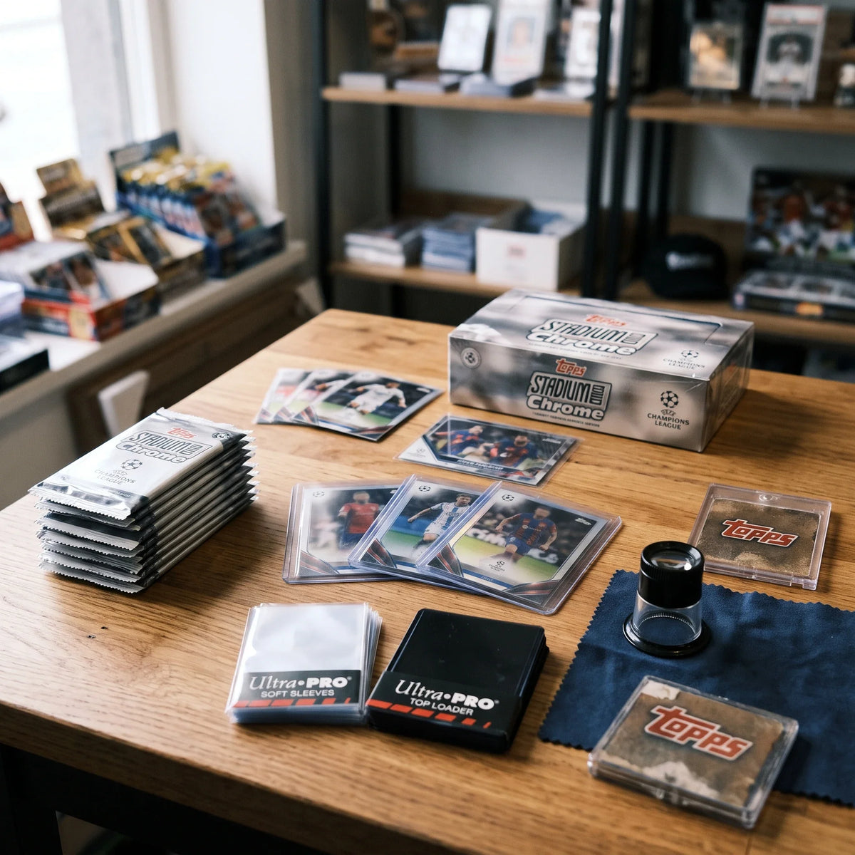 Editorial thumbnail for Topps Stadium Club Chrome® UEFA Champions League 2025/26 Collector.