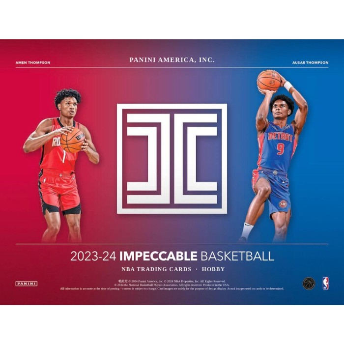 2023-24 Panini Impeccable Basketball Hobby Trading Cards