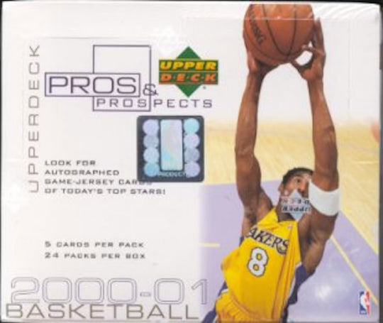 2000-01 Upper Deck Pros & Prospects Basketball Hobby Trading Cards