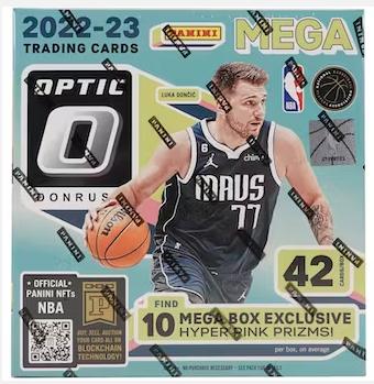 2022-23 Panini Donruss Optic Basketball Mega Trading Cards
