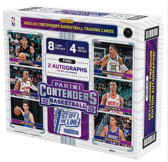 2022-23 Panini Contenders Basketball FOTL Trading Cards