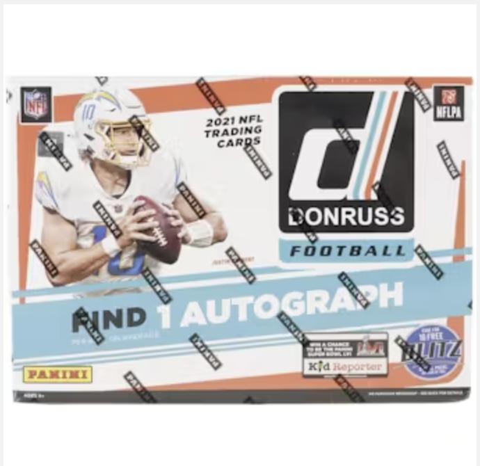 2021 Panini Donruss Football Mega Trading Cards