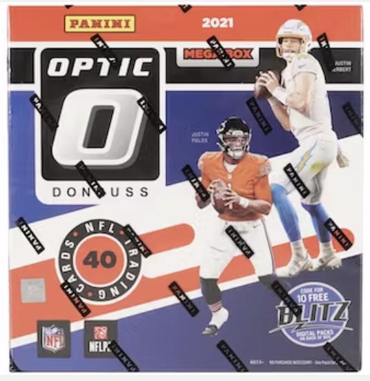 2021 Panini Donruss Optic Football Mega Trading Cards