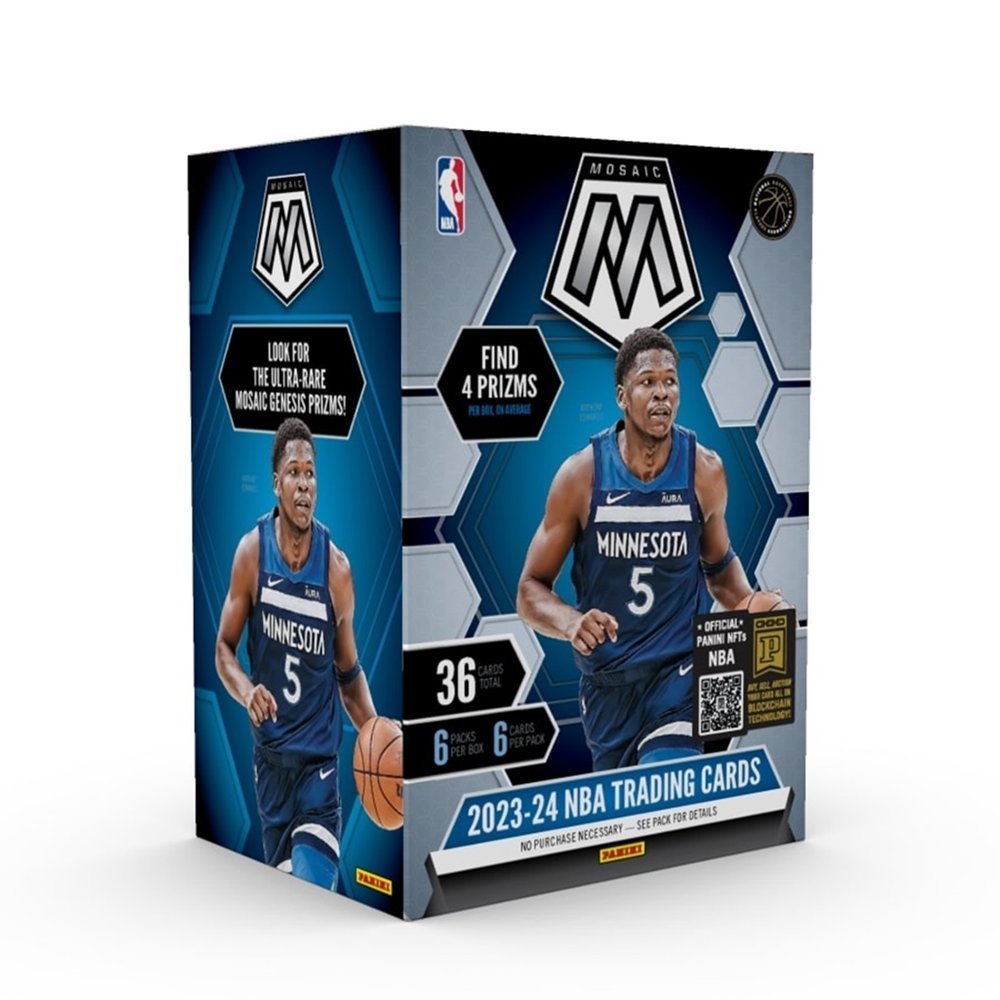 2023-24 Panini Mosiac Basketball Blaster Trading Cards
