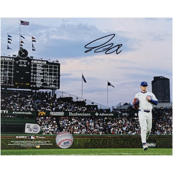 Pete Crow-Armstrong Signed 8 x 10 Photograph | Exiting Wrigley