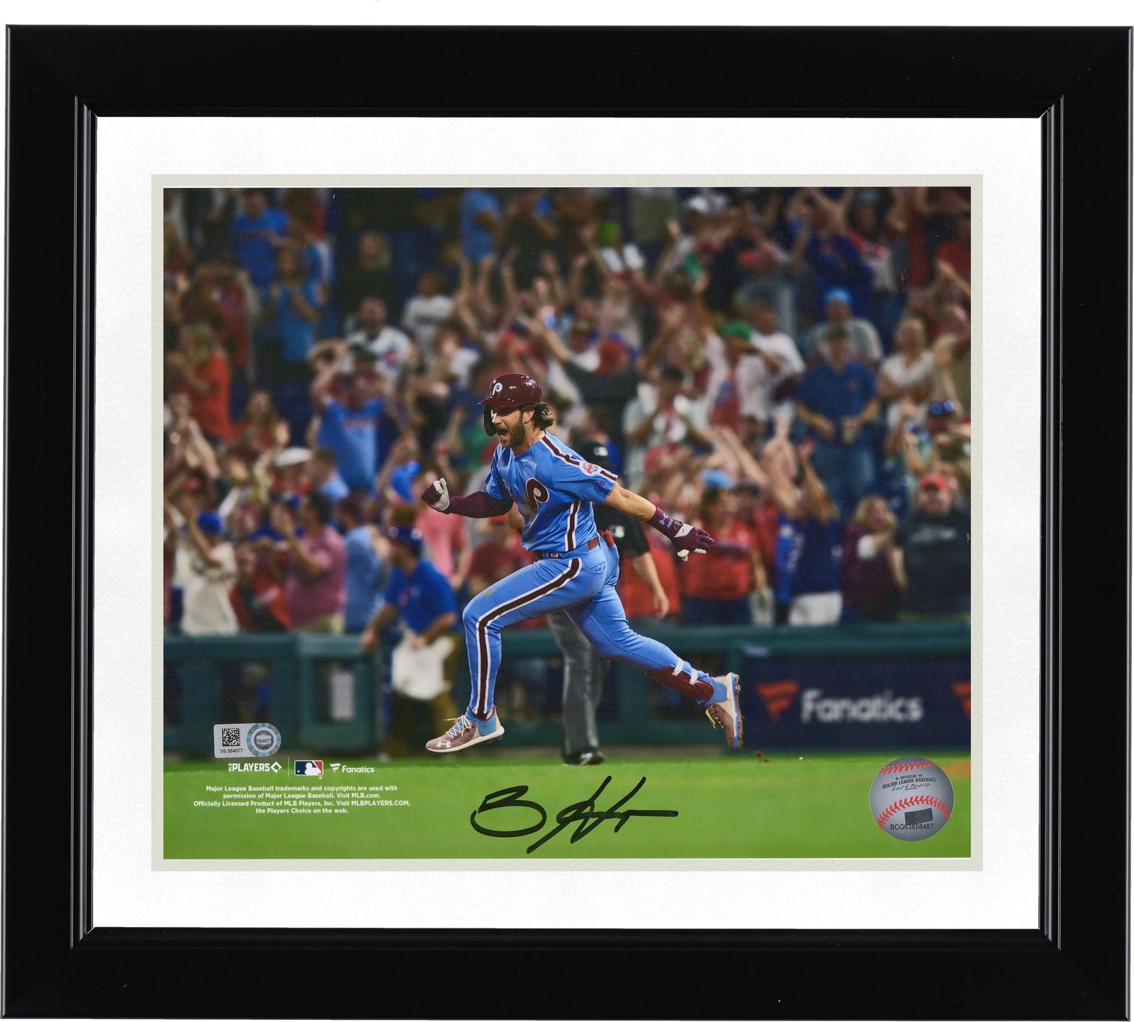 Bryce Harper Signed 8 x 10 Photograph | Running Bases After Grand Slam