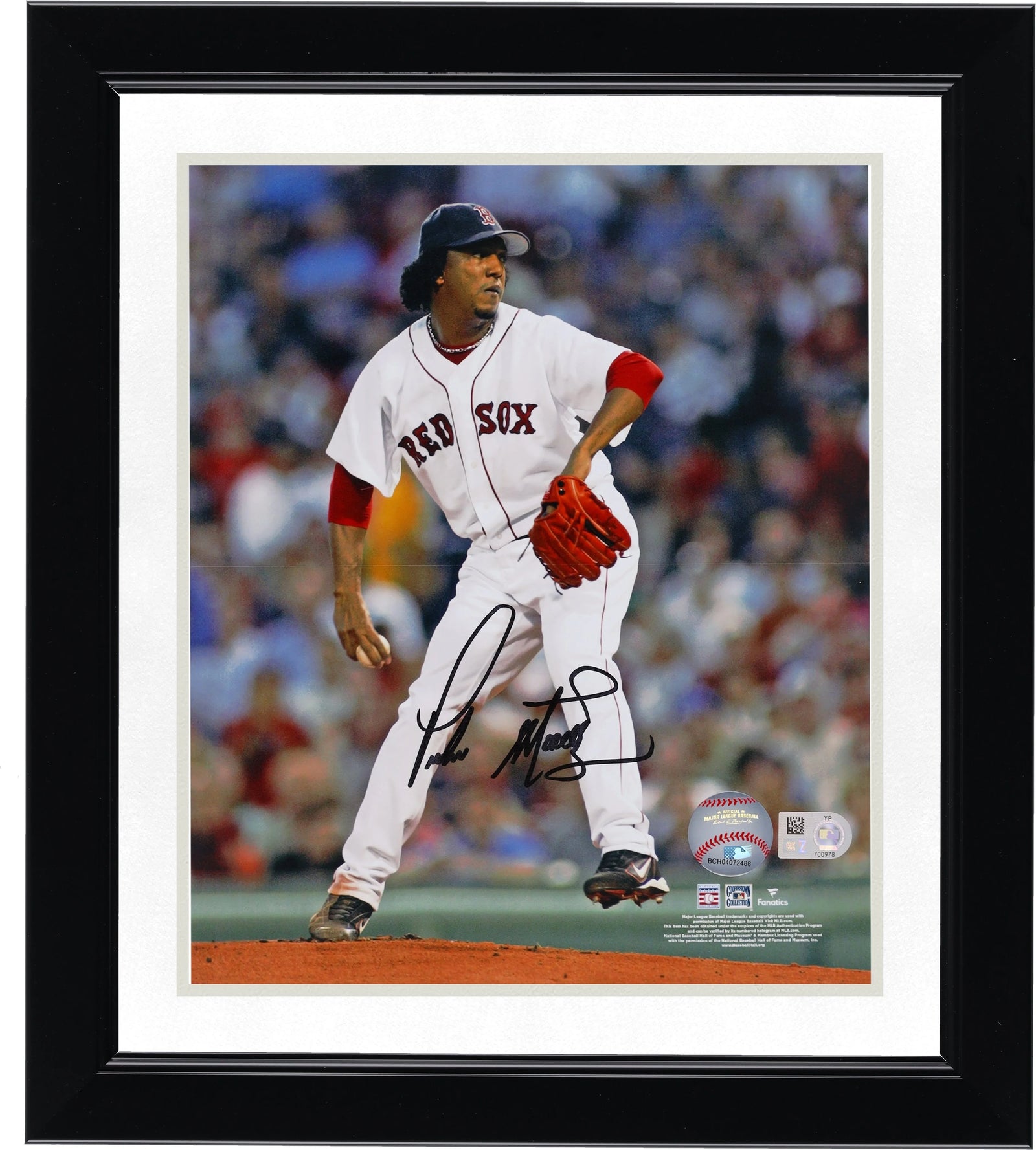 Pedro Martinez Signed 8 x 10 Photo | Boston Red Sox Pitching