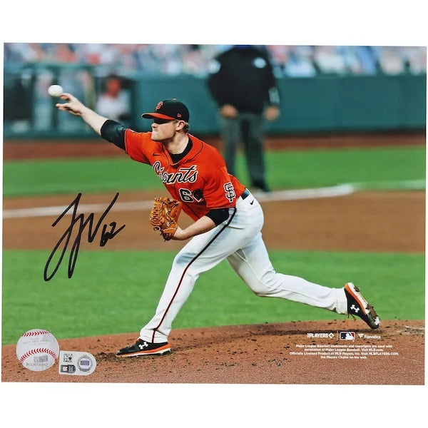 Logan Webb Signed 8 x 10 Photo | San Francisco Giants