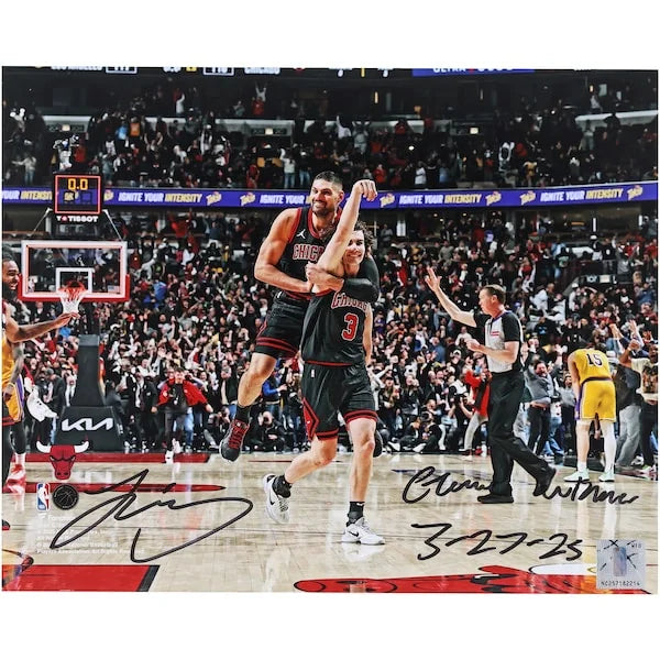 Josh Giddey Signed 8 x 10 Photograph | Game Winner vs Lakers 3-27-25