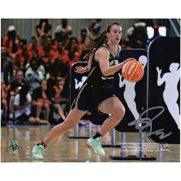 Sabrina Ionescu Signed 8 x 10 Photo | New York Liberty All-Star Skill Challenge