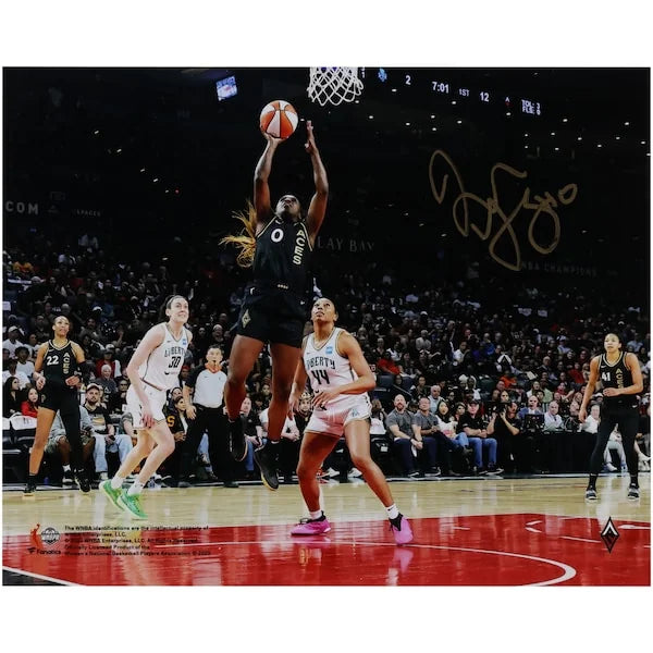 Jackie Young Signed 8 x 10 Photo | 2023 WNBA Finals Champion