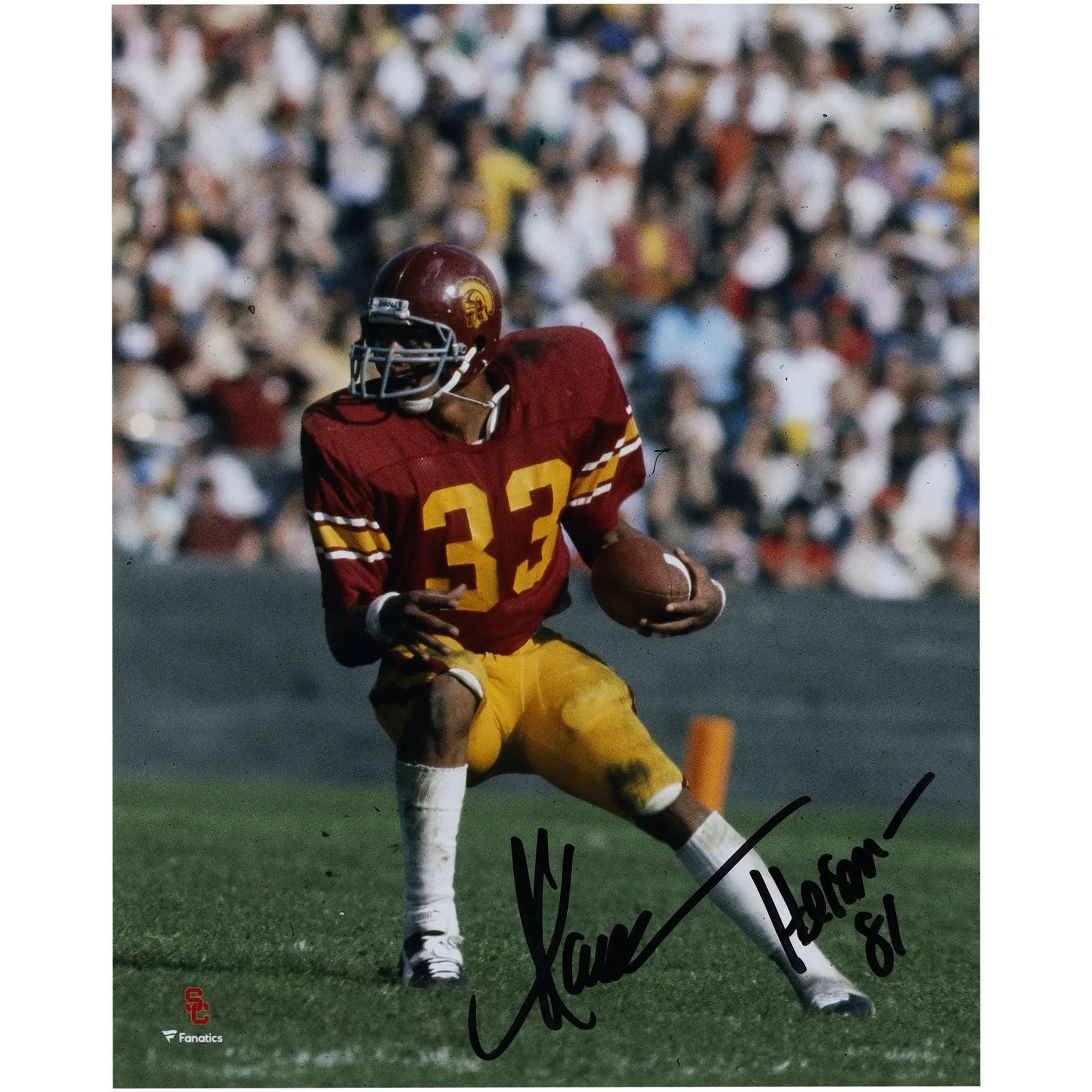 Marcus Allen Signed 8 x 10 USC Trojans Photo | Heisman 81 Inscription