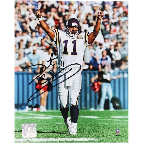 Daunte Culpepper Signed 8 x 10 Photo | Minnesota Vikings