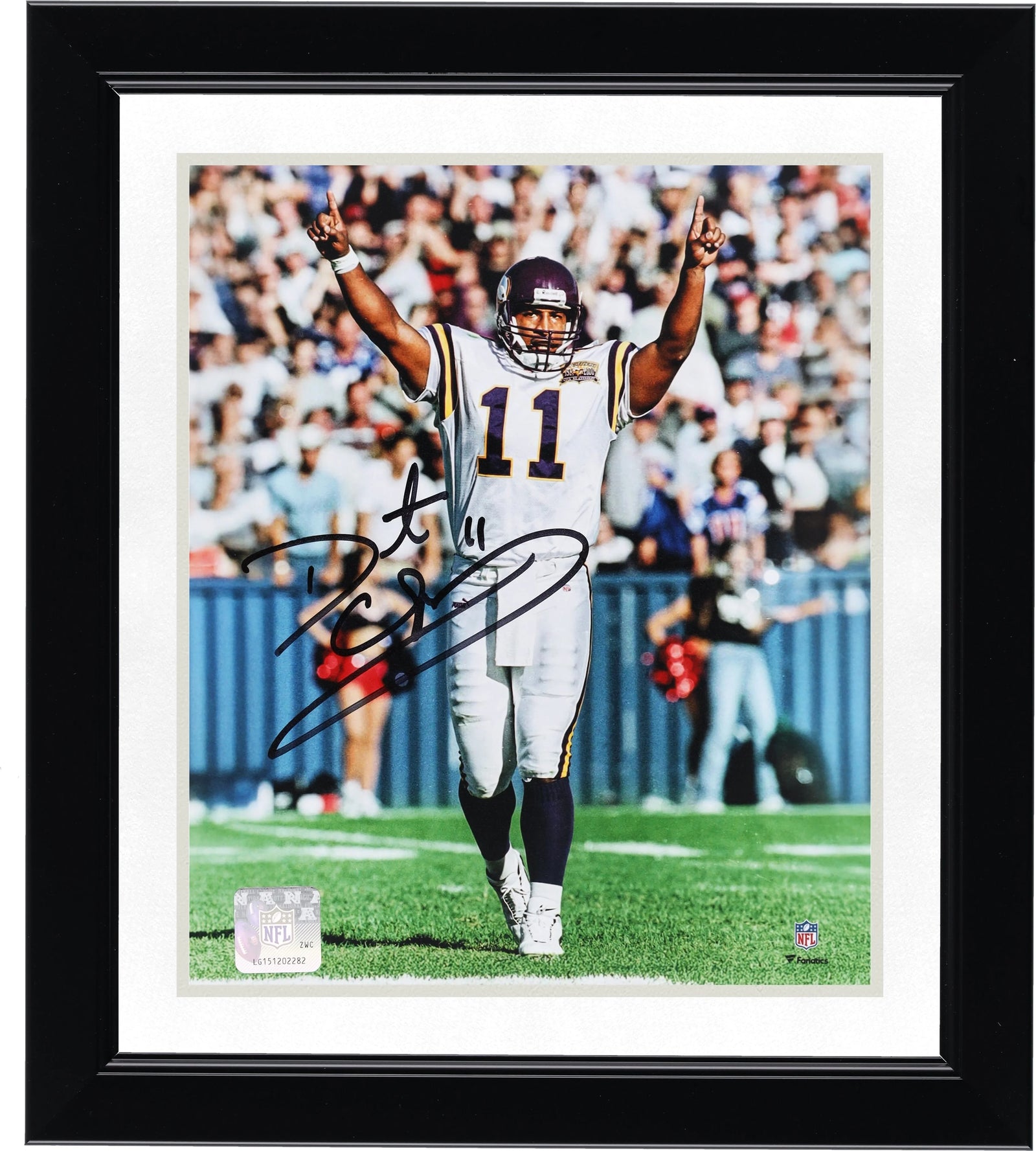 Daunte Culpepper Signed 8 x 10 Photo | Minnesota Vikings