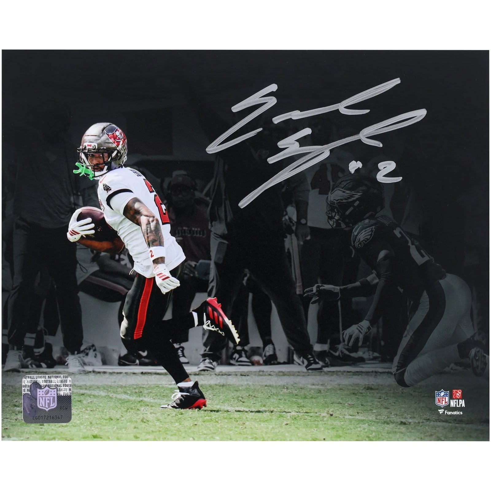 Emeka Egbuka Signed 8 x 10 Photo | Tampa Bay Buccaneers