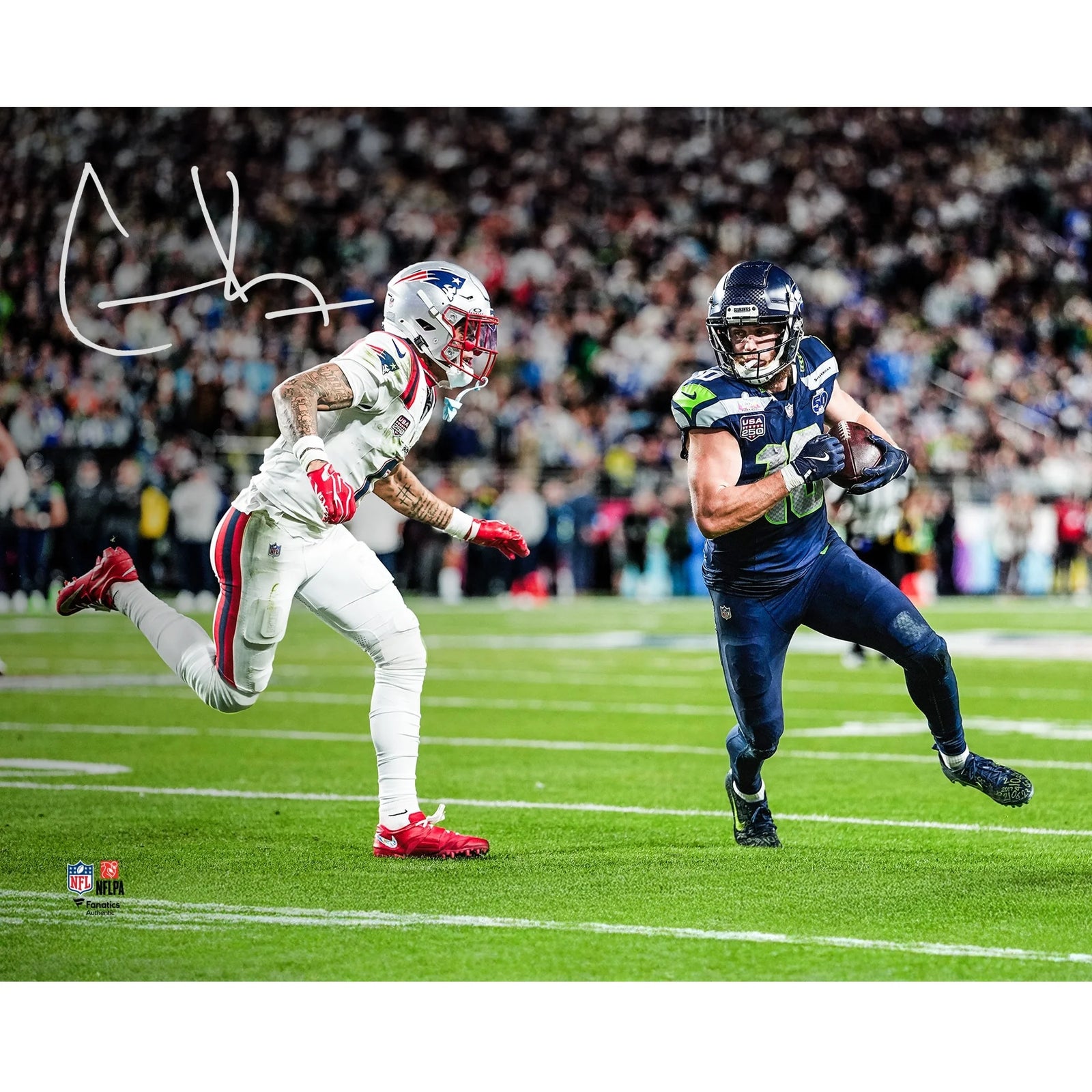 Cooper Kupp Signed 8 x 10 Photo | Super Bowl LX Seahawks