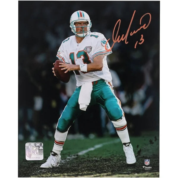 Dan Marino Signed 8 x 10 Dolphins Photo | Authenticated