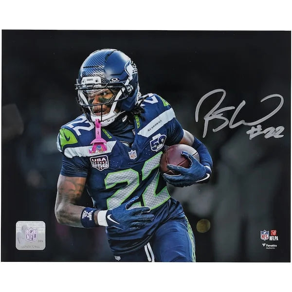 Rashid Shaheed Signed 8 x 10 Photo | Super Bowl LX Seahawks