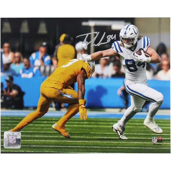 Tyler Warren Signed 8 x 10 Photo | Colts vs. Chargers