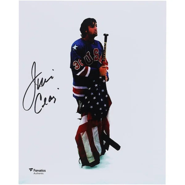 Jim Craig Signed 8 x 10 Photo | 1980 Olympics Miracle on Ice