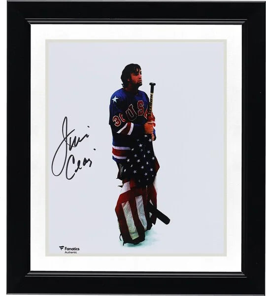 Jim Craig Signed 8 x 10 Photo | 1980 Olympics Miracle on Ice